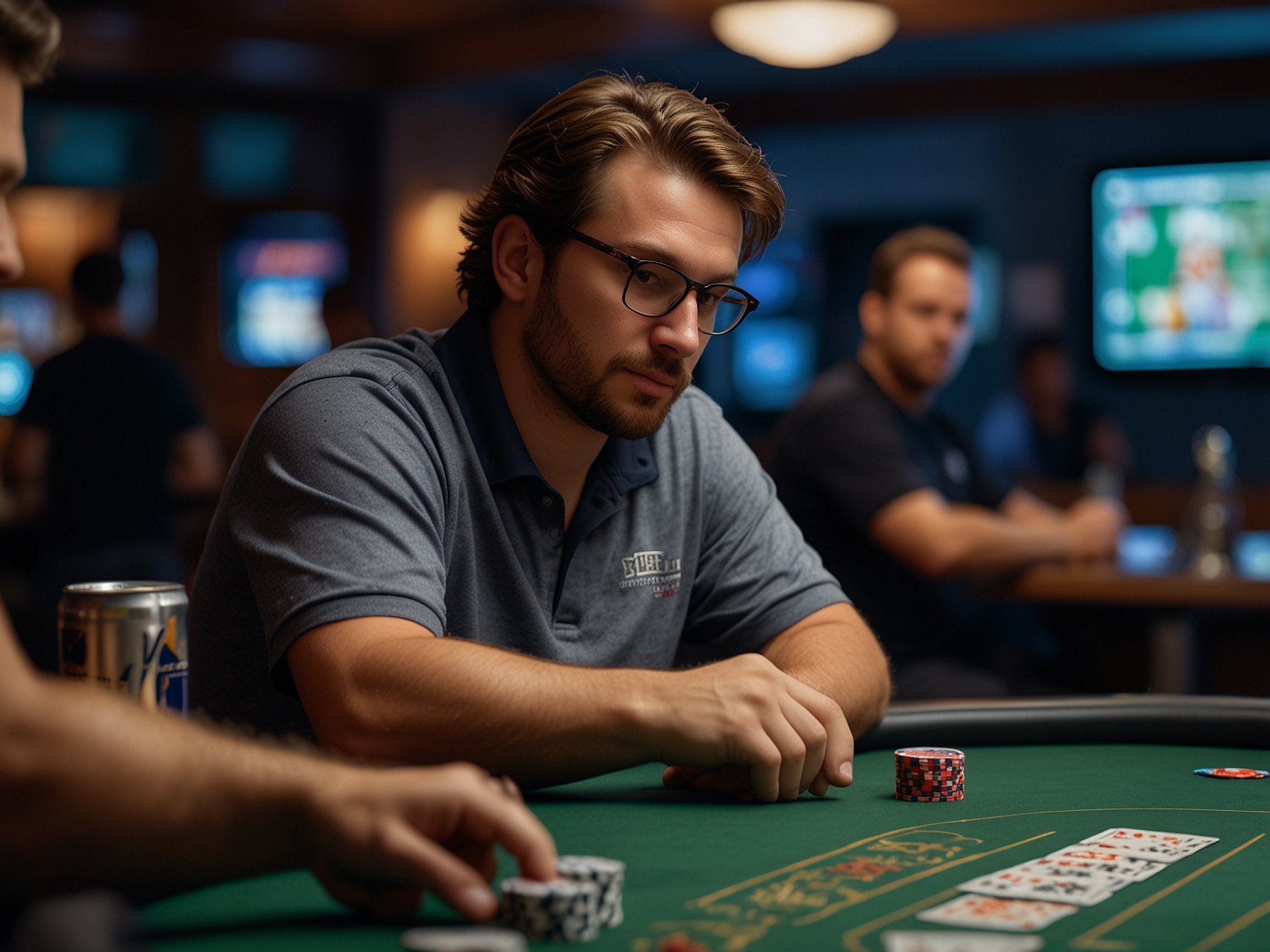 Tournament lobby at Replay Poker